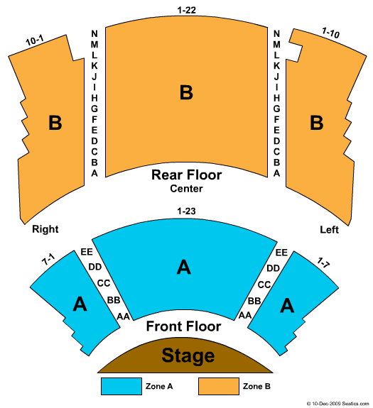 Drury Lane Theatre Oakbrook Terrace Seating Chart